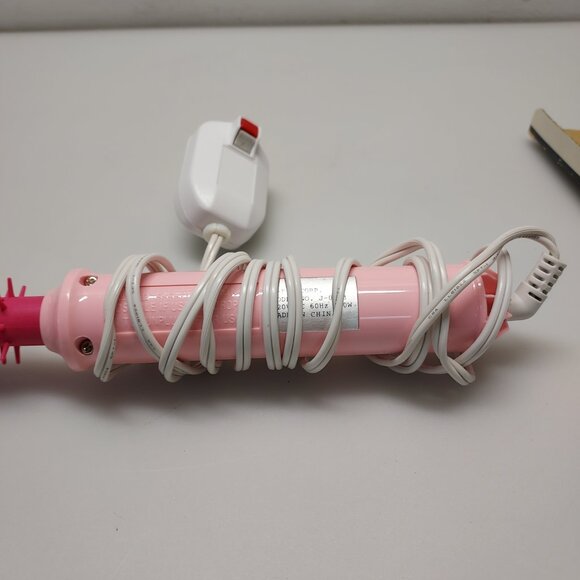 MISS FLAMINGO RETRO VTG FLAMINGO HOT AIR HAIR STYLING BRUSH RARE PINK NOS IN BOX - Picture 8 of 12